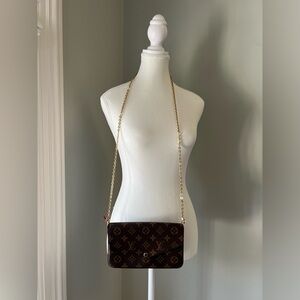 Authentic Louis Vuitton Felicie Pochette. NWT.